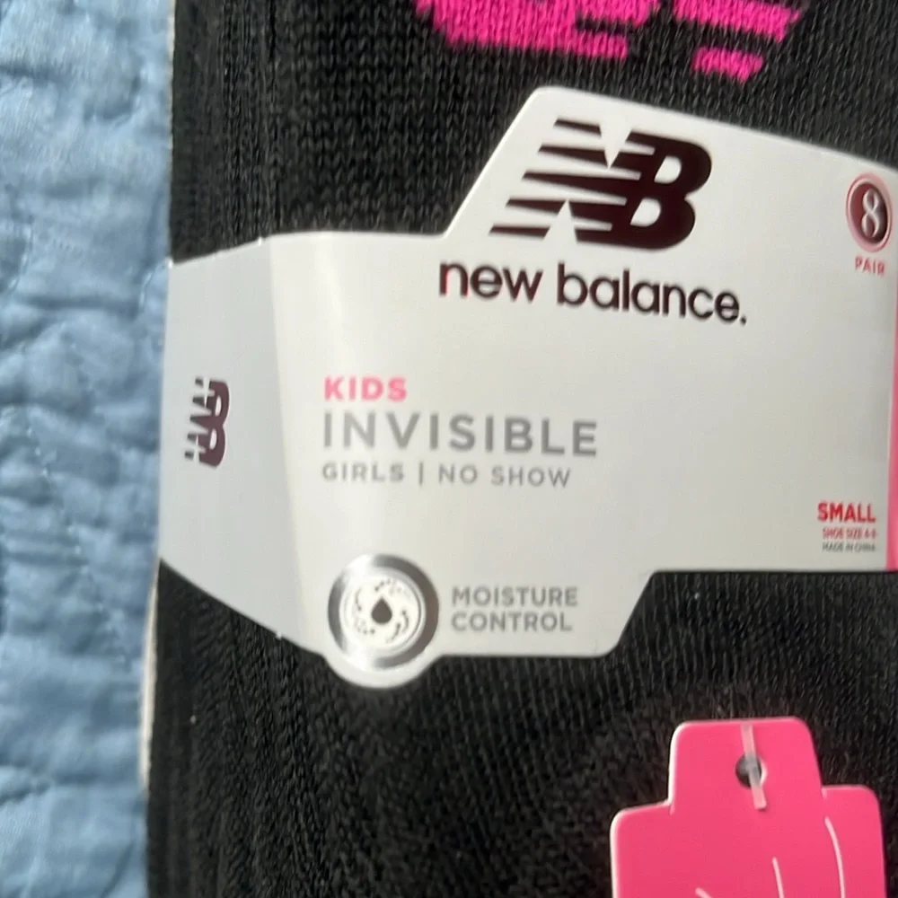New Balance Kids Invisible No Show Liner Socks‎ (8Pack)